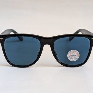 Vintage 90's Acetate Traveler's II Glass Polarized Sunglasses (S.Black)
